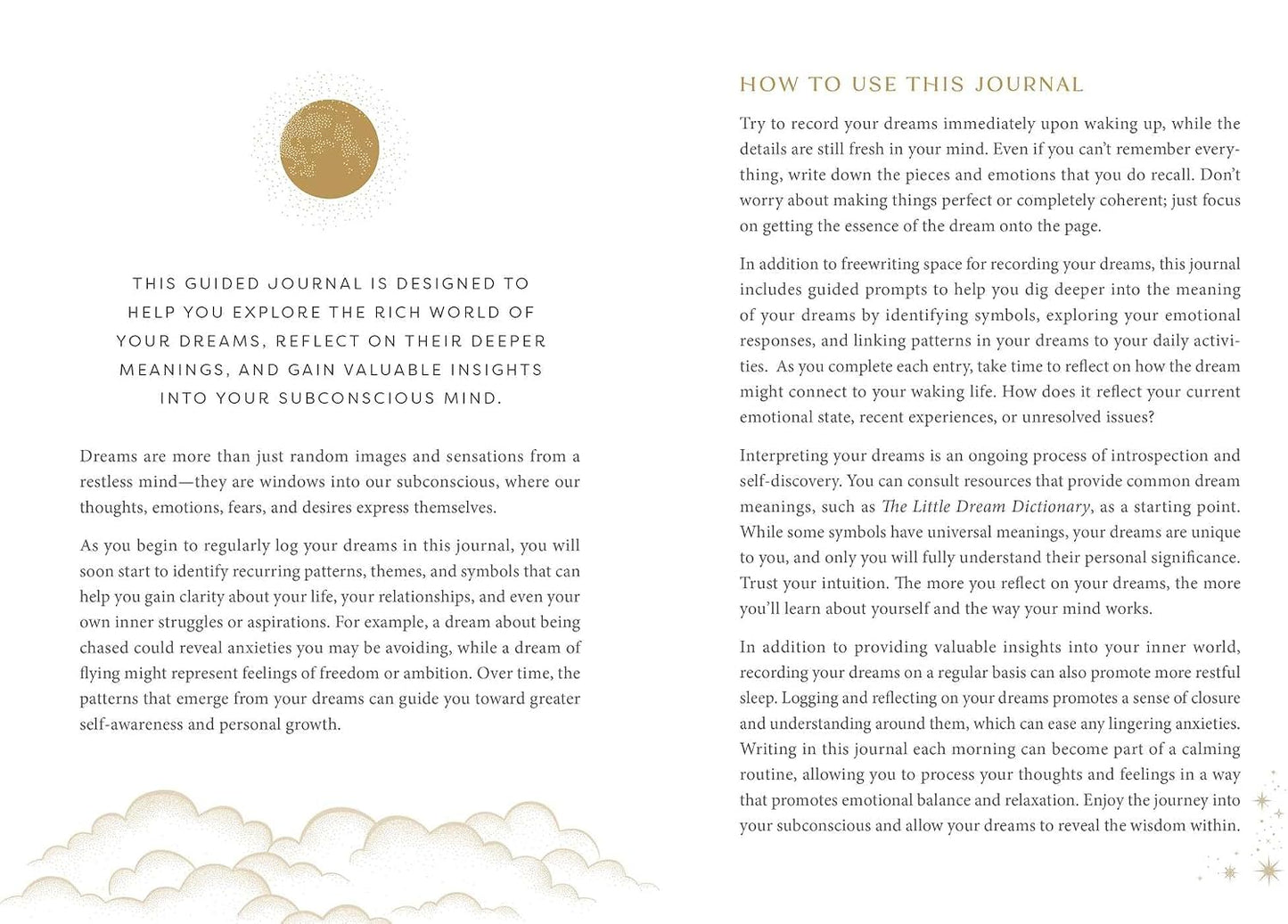 The Little Dream Journal: Daily Reflections for a Better Night's Sleep