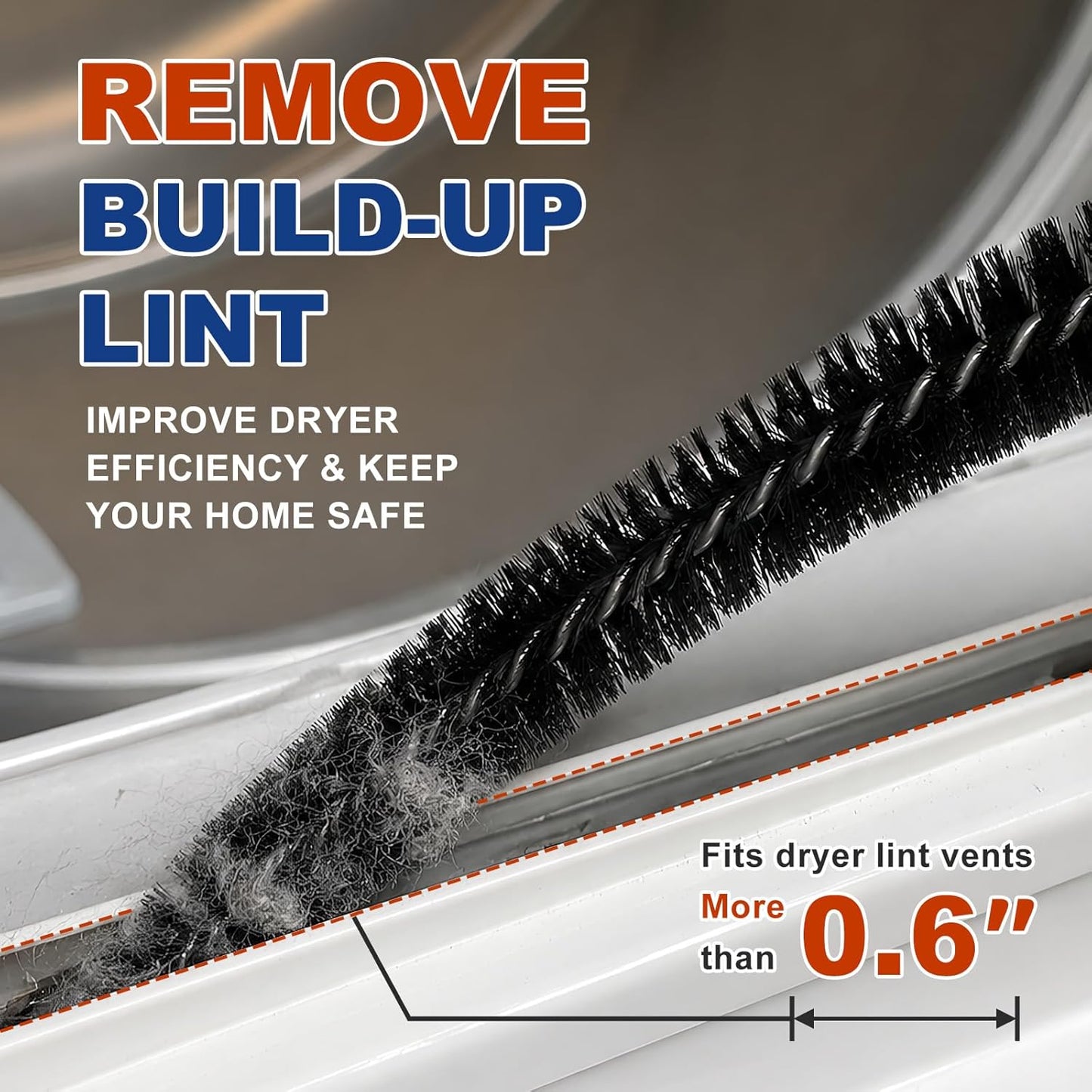 Sealegend Dryer Lint Vacuum Attachment Hose Compatible with Dyson V15 V12 V11 V10 V8 V7 Gen5 Cordless Vacuum Cleaner, Flexible Dryer Vent Cleaner Kit Lint Removal Tool Purple | Multi-use Vacuum Hose Compatible with Dyson V15 V12 V11 V10 V8 V7 Gen5