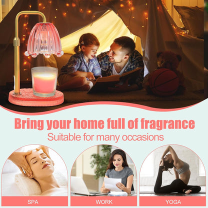 Candle Warmer Lamp with Timer,Birthday Gifts for Women