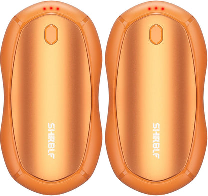 Hand Warmers Rechargeable, Electric Hand Warmers 2 Pack with Smart Chips Long Safe Heat, Portable Pocket Heater,Gifts for Christmas,Golf,Camping,Hunting, Stocking Stuffers