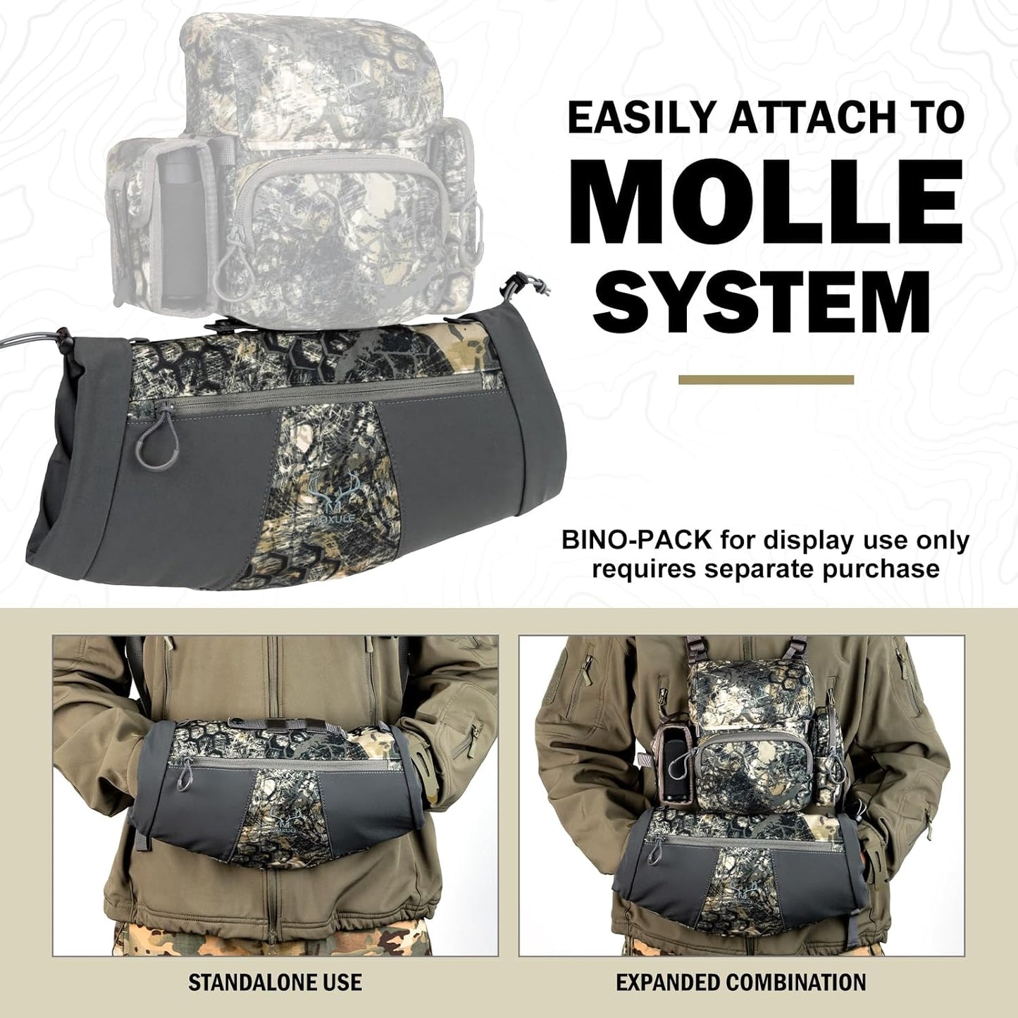 Hunting Hand Warmer Muff: Portable Fleece Waist Handwarmer Pouch Insulated Outdoor Gear Cold Weather for Camping, Hiking