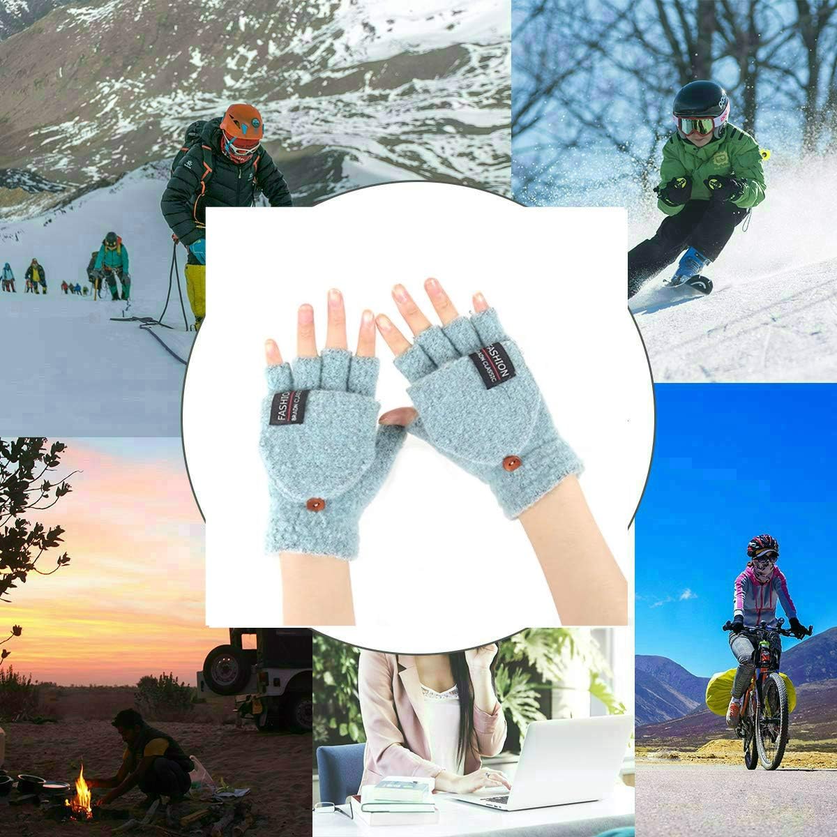 Vtelor womens Heated Gloves
