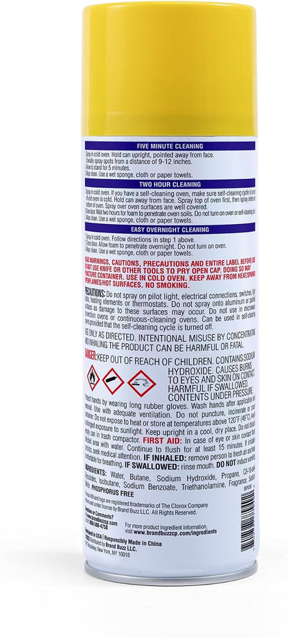 Formula 409 Heavy Duty Oven and Grill Cleaner Spray, Lemon Scent, 14.5 Oz