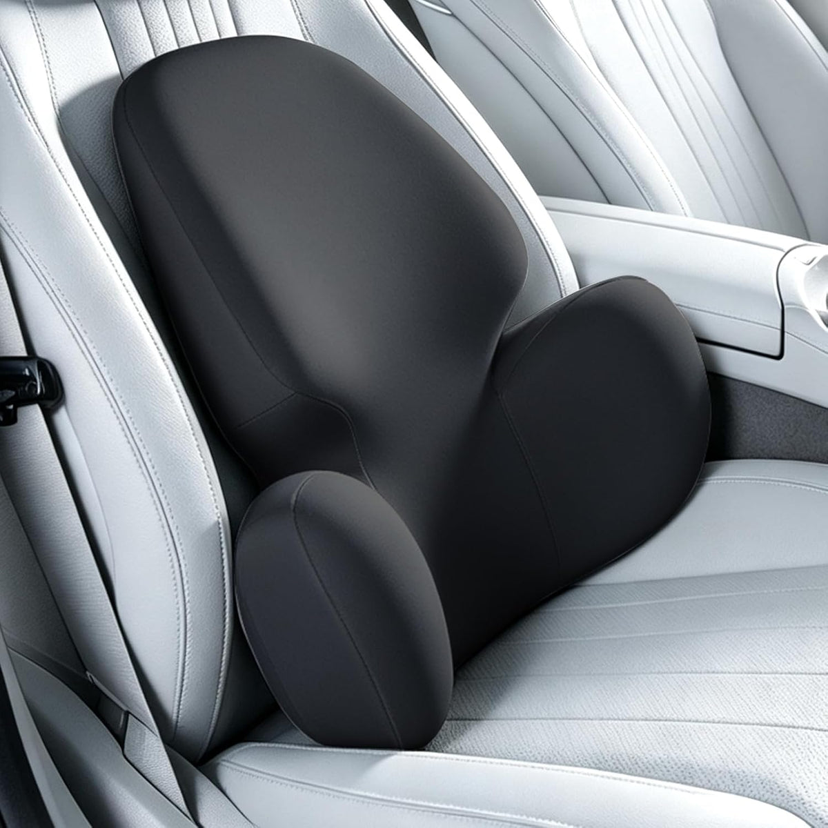 BEBAS Lumbar Support Pillow for Car, Memory Foam Back Cushion for Driving