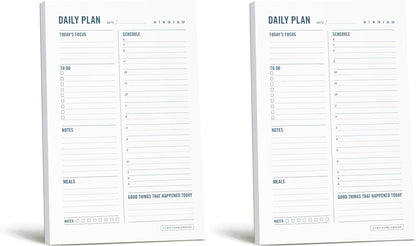 Meal Planning Notepad - What's for Dinner Weekly Meal Planner and Grocery List Magnet Pad with Tear-Off Shopping List - Family Dinner Menu for Fridge & Meal Prep - 6x9” - 50 Sheets