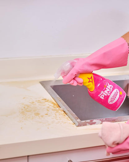 The Pink Stuff Miracle Multi-Purpose Cleaner Spray, 30 fl oz | Now 20% More, All-Purpose Cleaning Solution, For Kitchens, Bathrooms, Floors & More, Cuts Through Grease & Grime, Powerful