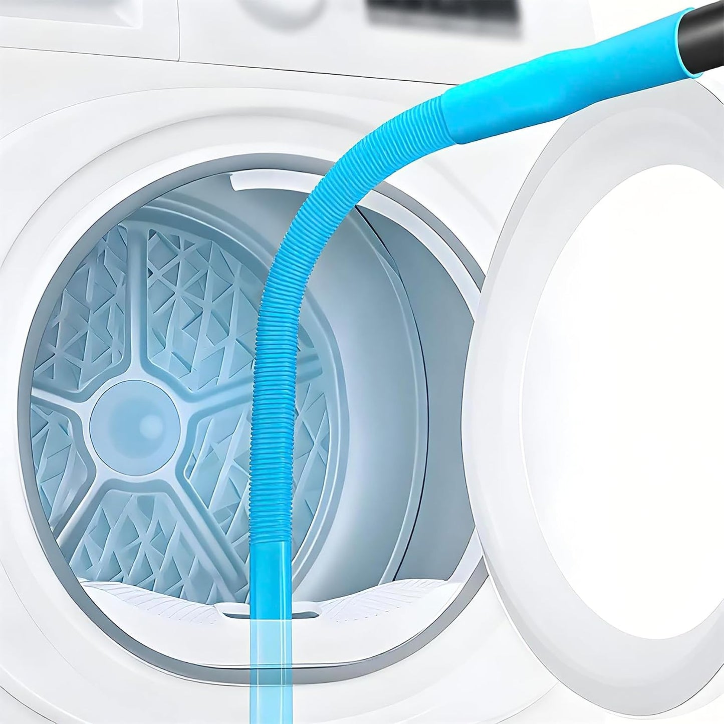 Dryer Vent Cleaner Universal Vacuum Hose Attachment | Universal Connector, Slim Hose, Lint Removal, Tight Spaces, Dryer Vent Furniture Crevices