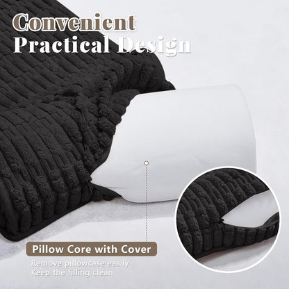 Headrest and Support Pillow,Recliner Pillow for Neck, Head, or Foot for Office or Massage Chairs, Neck Pain Relief and Cervical Support. Nonslip, Zipped Cover.(Cream, 5.5" Wx13 Lx3 H)