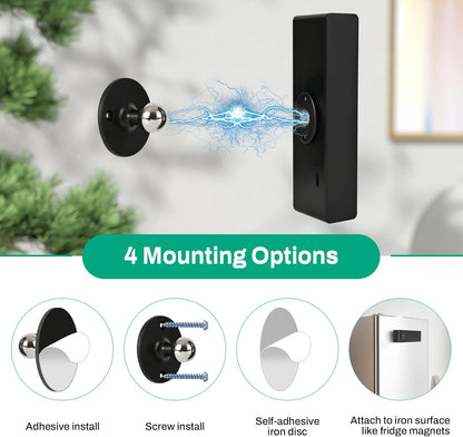 Rechargeable Wall Sconce, Battery Operated Wall Light (1 Pack) | Magnetic Removable, 360° Rotate, 4000mAh, No Drill, Renter-Friendly for Bedroom, Vanity, Refrigerator & Picture