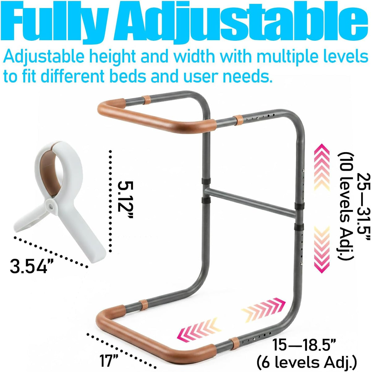 Adjustable Blanket Lifter for Feet