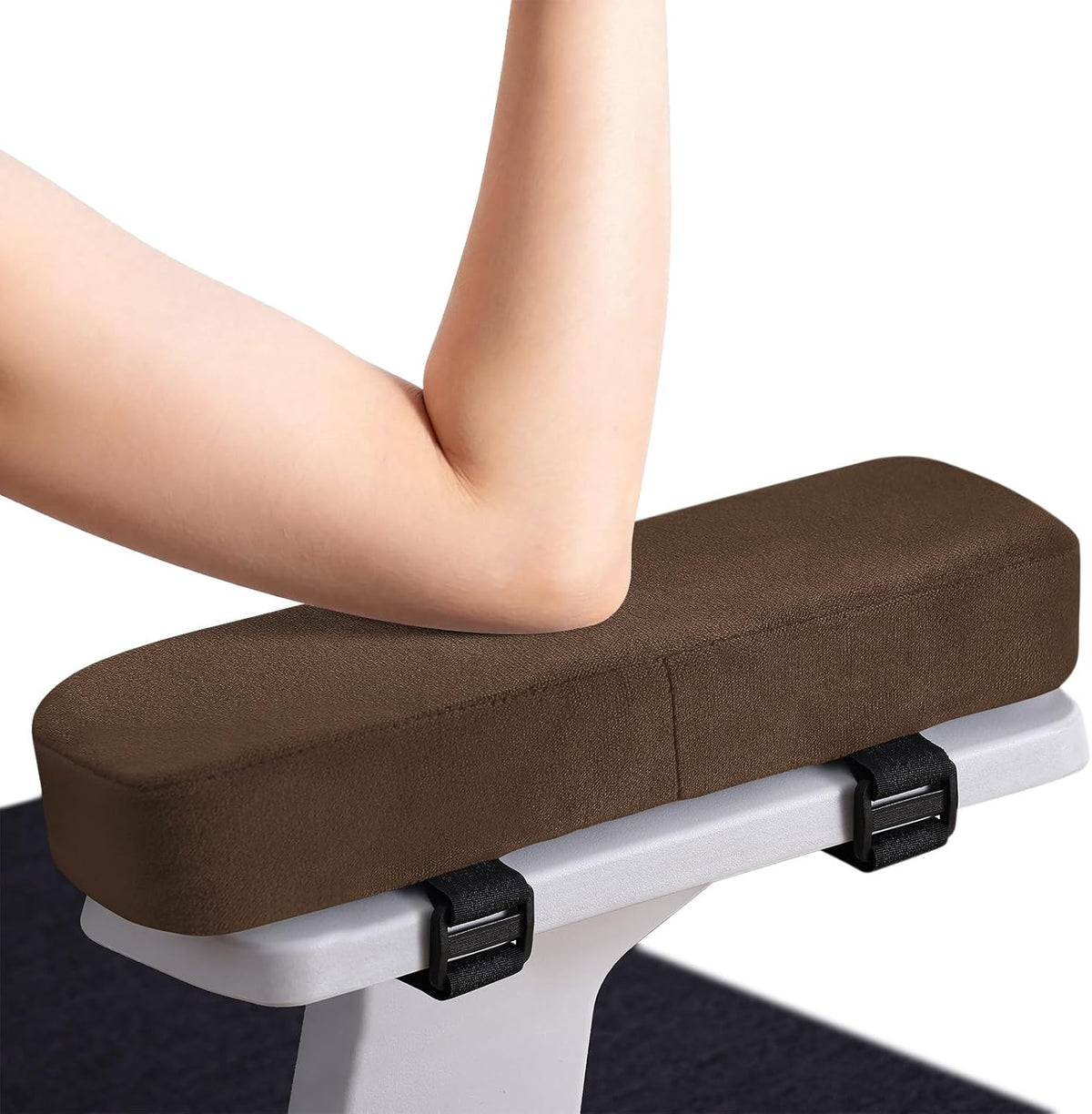 Smiry Memory Foam Office Chair Armrest Pads, Non-Slip Armrest Cushion