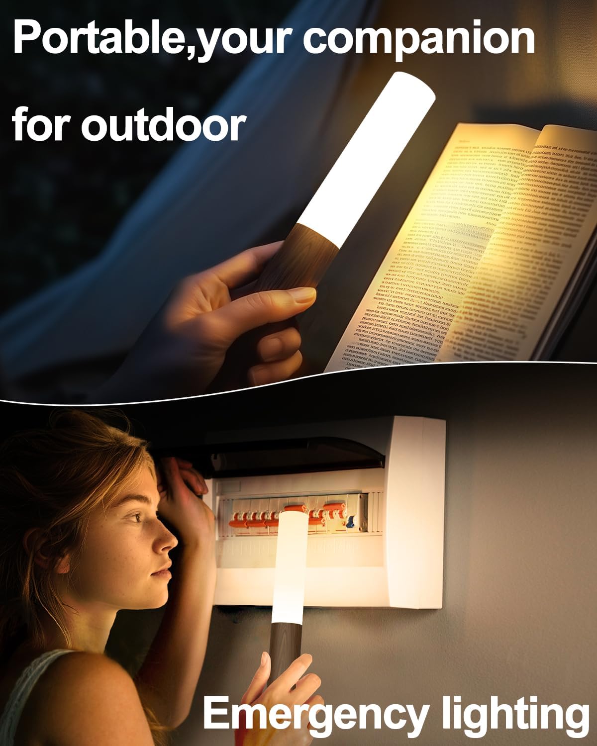 iThird Motion Sensor Light Indoor, 2200mAh Rechargeable Wall Sconce