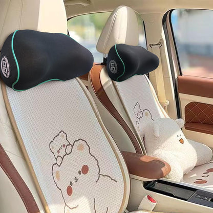 SPRFUFLY Make Relaxing Car Headrest Pillow, Car Neck Pillow for Driving