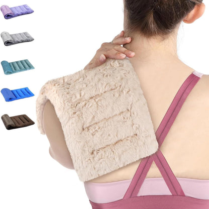 SuzziPad Microwave Heating Pad for Muscle Soreness Fatigue, 7"X16", Gray