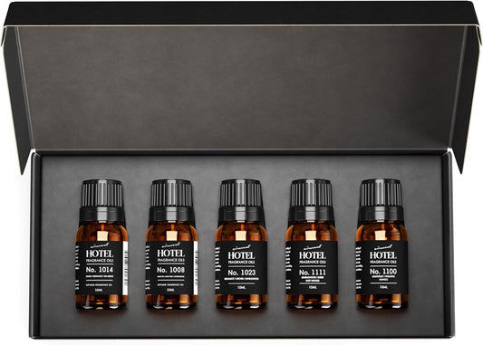 AirScent Hotel Diffuser Oil Gift Set - Buyers Best Picks 5 Pack - 10 mL