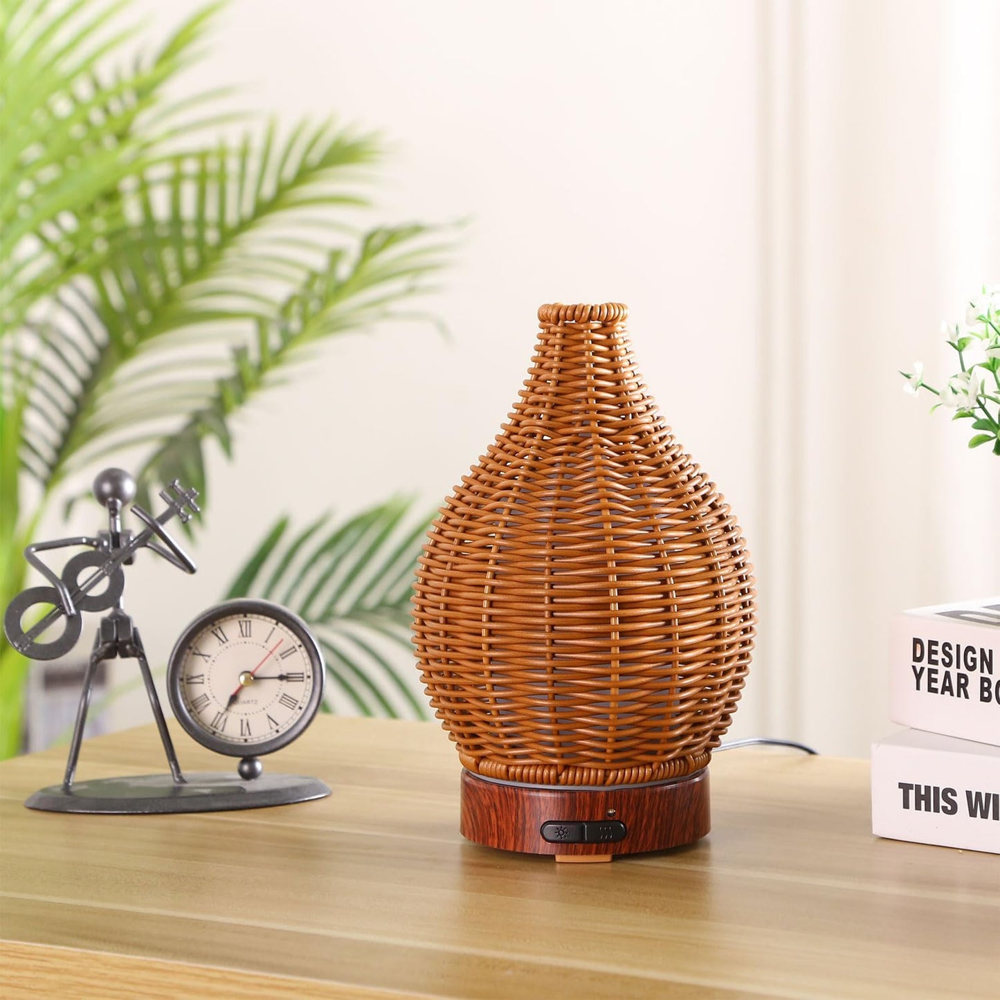 Tree Essential Oils Diffuser for Home 150ML Aromatherapy Diffuser | Birthday Gifts for Women mom,Metal Cool Mist Humidifier with 7 Colors Lights Waterless Auto Off Air Diffusers