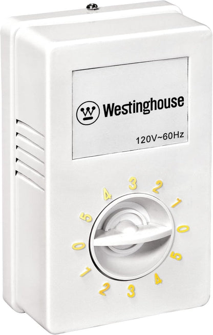 Westinghouse 7840900 Industrial Ceiling Fan, 56-Inch, White