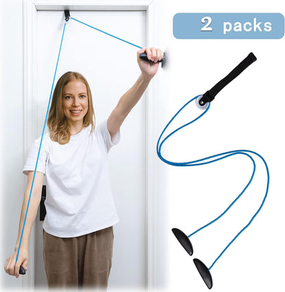 Shoulder Pulley Over The Door Physical Therapy System | Over-the-door exercise pulley designed for shoulder physical therapy exercises.