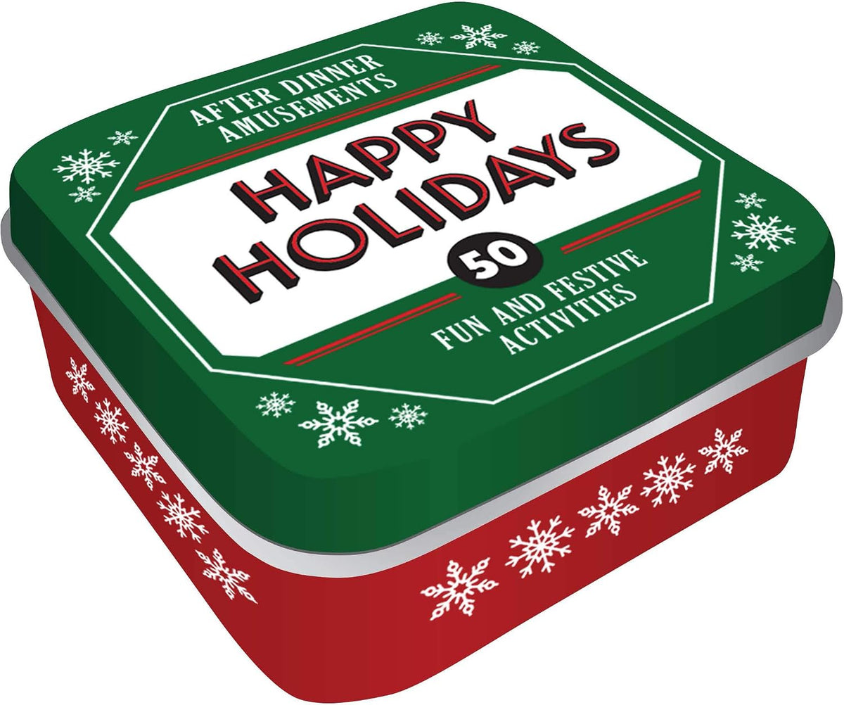 After Dinner Amusements: Charades: 50 Cards with 200 Playful Prompts (Charades Game for Adults and Family, Portable Camping and Holiday Games)