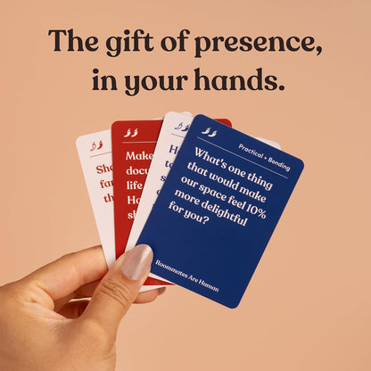 Friends are Human Conversation Cards for Friendship and Bonding, 140 Cards