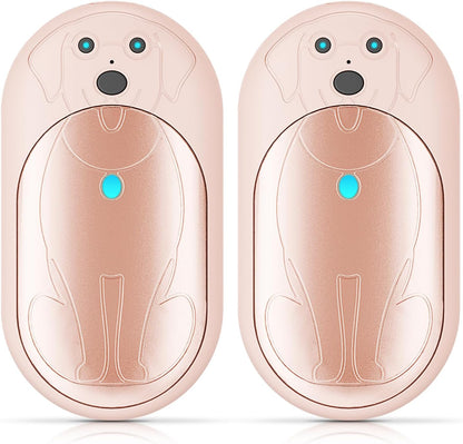 AI Hand Warmers Rechargeable 2 Pack, 6000mAh Electric Pocket Heater with 20H Heating, 3 Levels, Snap-On 2-in-1 Design, Winter Gift for Men & Women, Hiking, Hunting, Outdoor