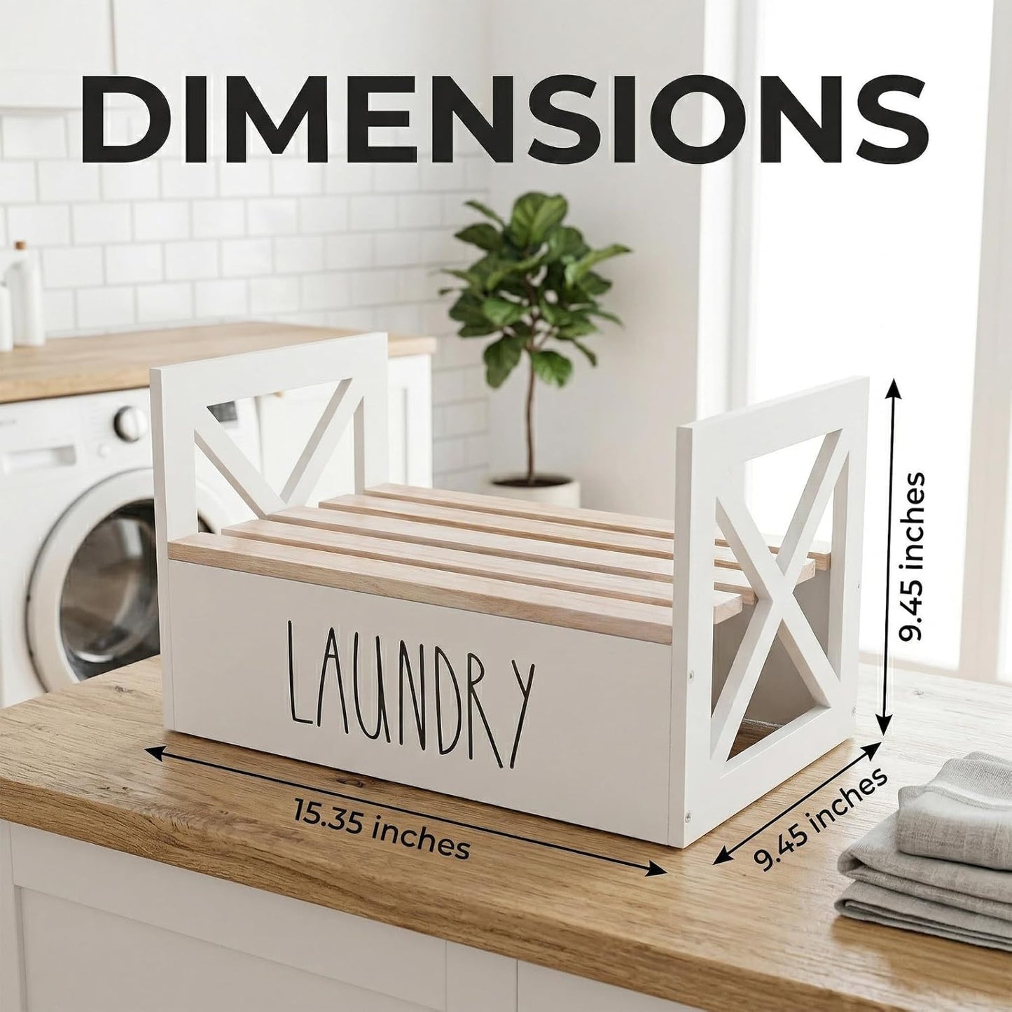 Detergent Holder for Laundry Room, Farmhouse Detergent Dispenser, Liquid Soap Storage Organization, Detergent Stand with Drip Catcher Drip Tray Measuring Cup, Laundry Station Organizer, Black