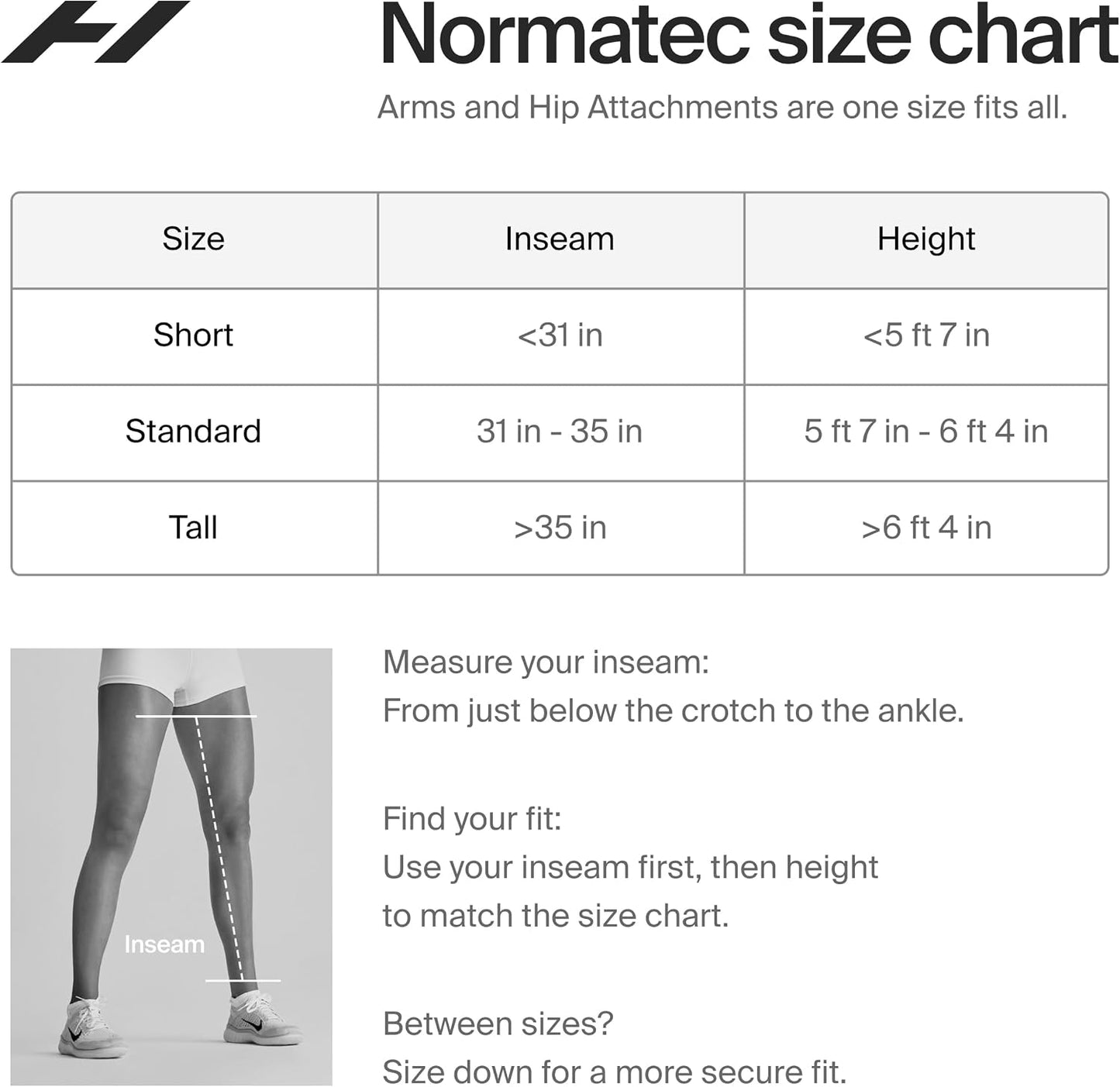 Hyperice Normatec 3 Legs Compression Boots Full Leg Recovery Size Standard | Relieve Muscle Aches Pain | Reduce Tension Swelling | 7 levels | Increase Circulation | ZoneBoost | FSA-HSA Eligible | TSA