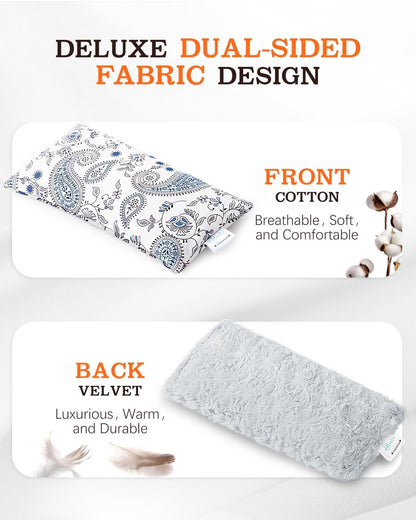 Small Heating Pad, Heating Pad Microwavable for Neck and Shoulder, Cramps, Back Pain Relief, Moist Heat Pad for Muscles and Joints, Self-Care Gifts for Women