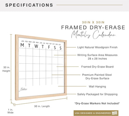 MCS Dry Erase Weekly Meal Planner Black Framed Calander Whiteboard, 11x24 | Dry Erase Weekly Meal Planner Black Framed Calander Whiteboard Frame, 11x24 Inch