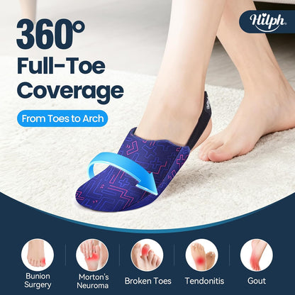 Hilph Foot Toes Ice Pack Wrap for Broken Toes & Bunion Surgery Recovery