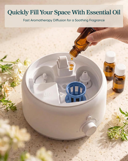 Levoit Humidifiers for Bedroom, Smart Warm and Cool Mist, Symptom Relief