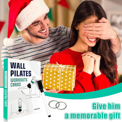 Bodyweight Workout Cards for Women & Men-50 Bodyweight Workout Cards，Includes 2 Rings& Dry-Erase for Easy Organization-Home, Gym or Studio (Bodyweight)
