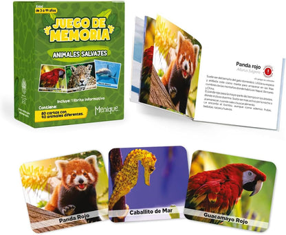 Menique Explore the World Memory Matching Game – Geography Game with 100 Photo Cards, 50 Countries, Flags & Landmarks – Travel Card Game with Educational Booklet, Ages 3+