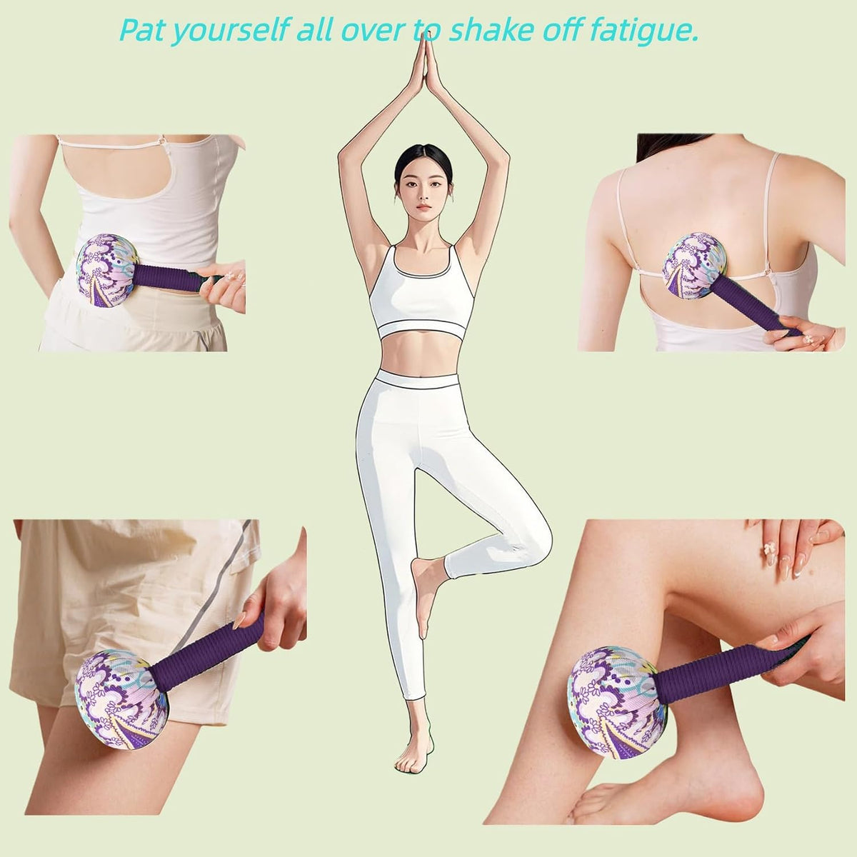 Body Massage Hammer, Manual Back Massager Tool for Body Relief