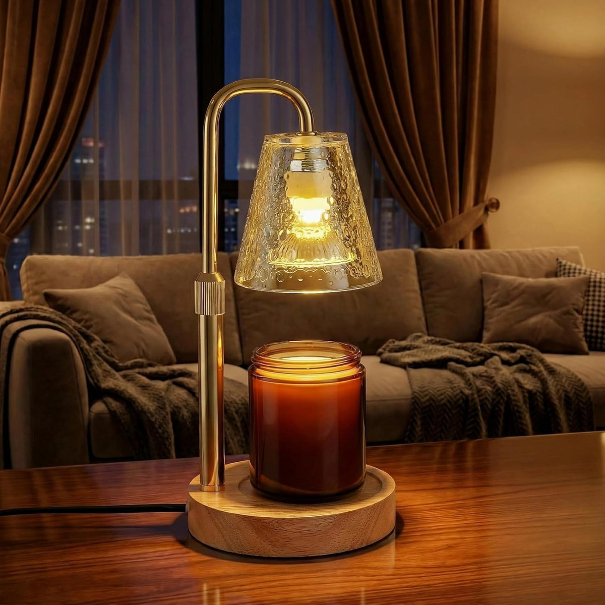 Glimra Candle Warmer Lamp, Candle Warmer Lamp with Timer, Dimmable
