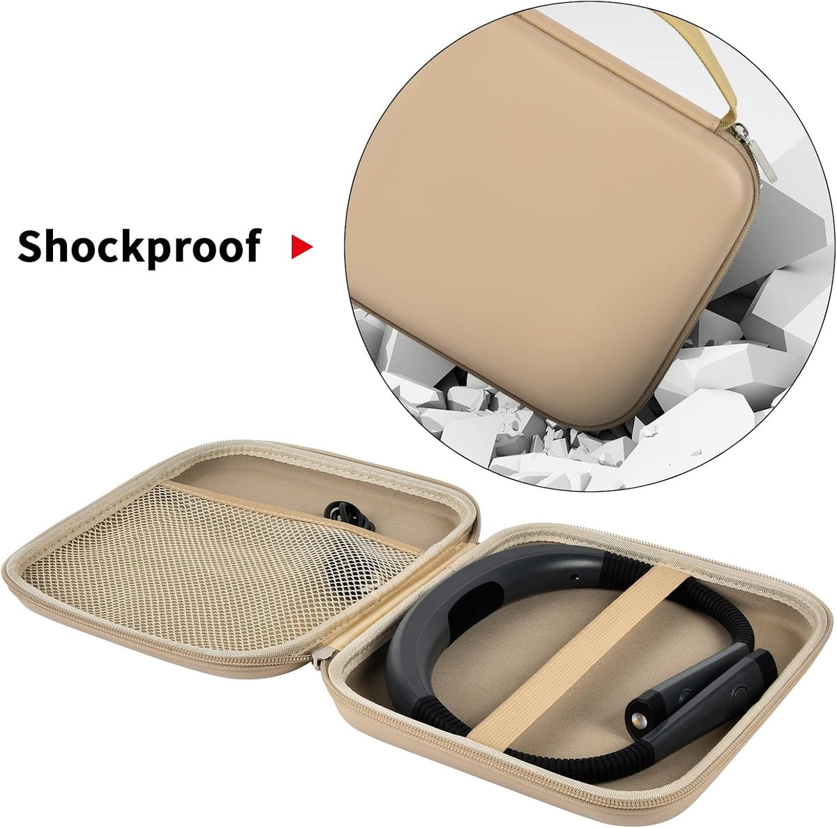 GWCASE Hard Carrying Case for Glocusent for Vekkia LED Neck Reading Lights