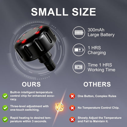 Massage Gun Deep Tissue, Silent Motor and Portable Massage Gun with 4 Interchangeable Heads for Deep Muscle Relief and Relaxation, Relax Gift