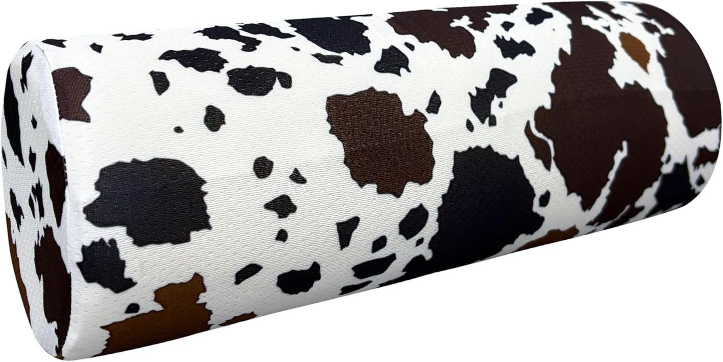 Neck Roll Pillow for Sleeping,Ergonomic Cylinder Tube Pillows for Cervical Spine and Neck Support,Versatile Roll Pillow for Bed,Office,and Travel,Memory Foam Bolster with Washable Cover
