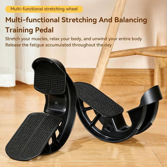 Foot Rocker Calf Stretcher, Multi-Angle Stretching Board with Massage Nubs, for Achilles Ankle Stretch Plantar Fasciitis Relief and Balance Training Exercise Equipment