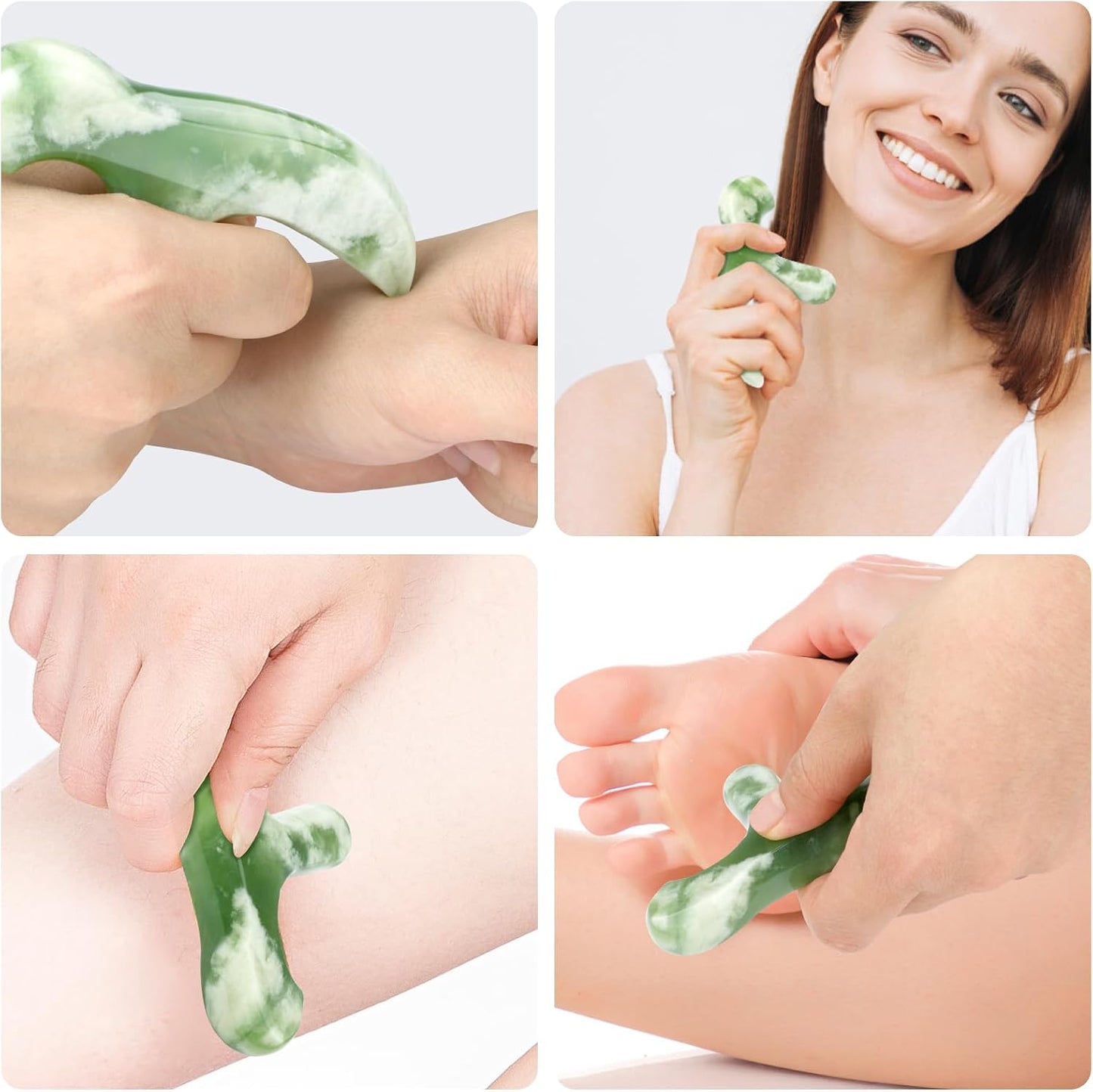 ideayard Trigger Point Acupressure Reflexology Massage Tool, Deep Tissue Massage for Full Body Relaxing Myofascial Release Pain Relief