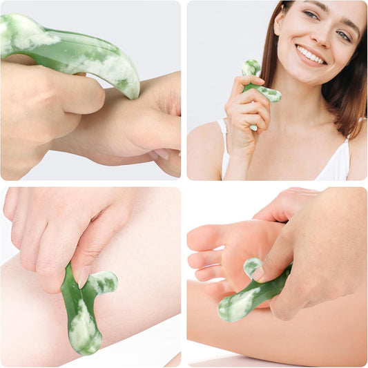 ideayard Trigger Point Acupressure Reflexology Massage Tool, Deep Tissue Massage for Full Body Relaxing Myofascial Release Pain Relief