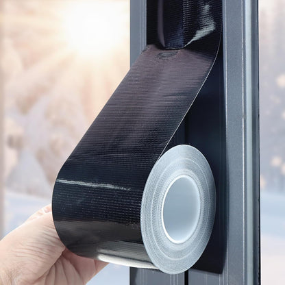 Window Sealing Tape, Window AC Insulation Tape, White 3 Inch x 65 FT | Waterproof Blocker for Cold Heat Air, Windproof, No Residue Strong adheisve