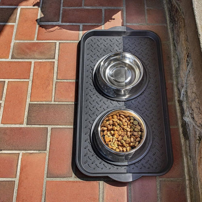 Boot Tray for Entryway Indoor, Heavy Duty Shoe Mat Tray | 15" x 29" Waterproof Shoes Trays with Raised Edge, Outdoor Multi-Purpose Mats for Boots, Garden, Pets