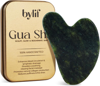 Trigger Point Massage Tool, Gua Sha Tool for Deep Tissue Massage & Fascia Release, Metal Muscle Scraper, Stainless Steel Thumb Saver, Acupressure Myofascial Release Tool, Full Body Pain Relief