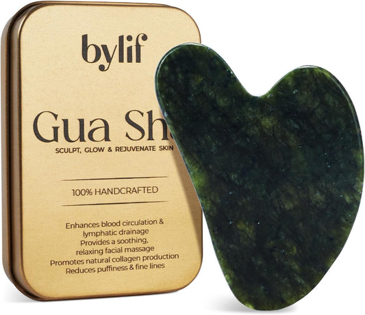 Trigger Point Massage Tool, Gua Sha Tool for Deep Tissue Massage & Fascia Release, Metal Muscle Scraper, Stainless Steel Thumb Saver, Acupressure Myofascial Release Tool, Full Body Pain Relief