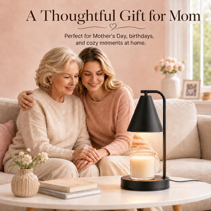 kobodon Candle Warmer Lamp with Timer Dragonfly Electric Candle Lamp Warmer