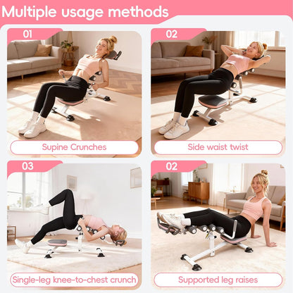 Mini Inversion Table Stretcher for Back Pain, Stretch Back and Neck, 330 lbs Weight Capacity, Spine Alignment Stretcher Home and Gym Inversion Equipment