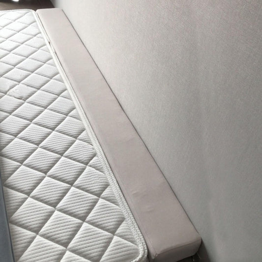 SAMTY Bed Gap Filler for headboard Space Gap Filler Bolster Stopper 54x6x4 | Full Bed, Closes Gaps Between Headboard And Mattress With Supportive Foam And Removable Washable Linen Cover