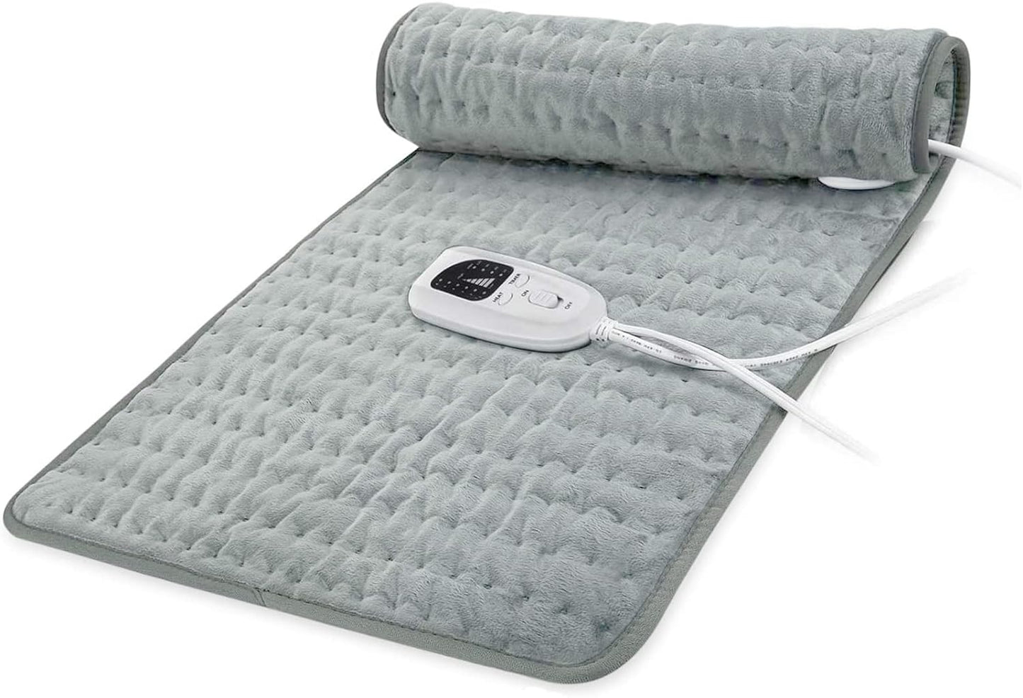 Electric Heating pad for Back Neck Shoulder Knee Arms Legs- Electric Heat Pads with 6 Heat Settings & Auto Shut Off Heat Heating Pad for Birthday Mother Father Girl Men Women