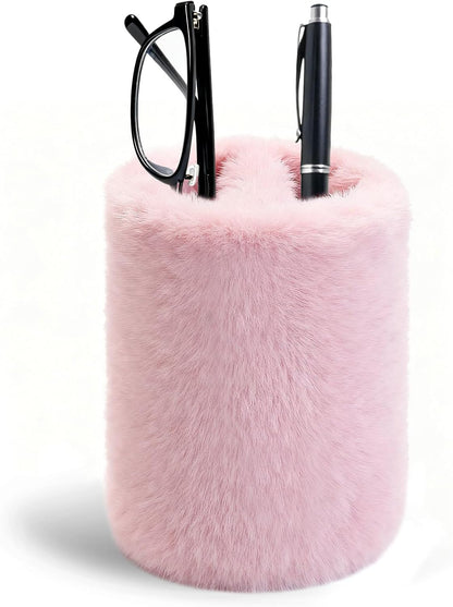 Eyeglass Holder for Nightstand,Anti-scratch Plush Eyeglass Stand Glasses Holders for Office Desk Organizer